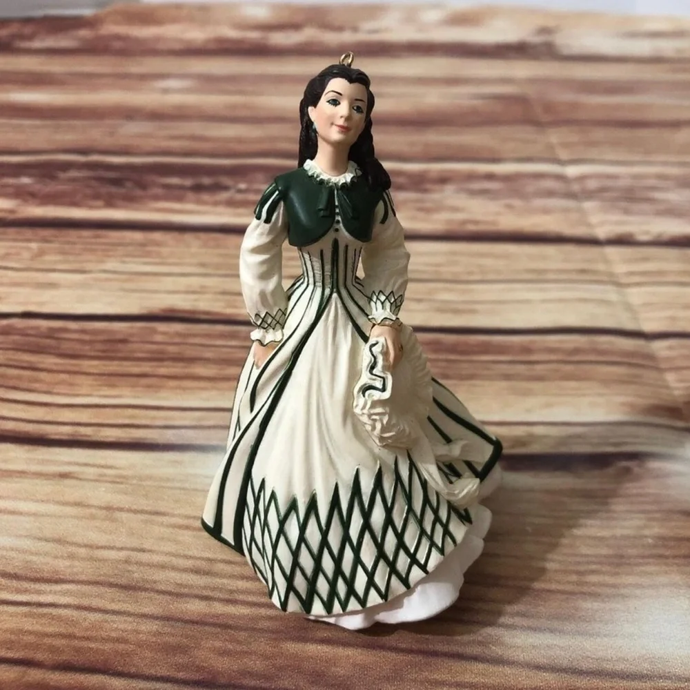 Gone With The Wind Christmas Ornaments, Scarlett O'Hara, Rhett Butler Hallmark